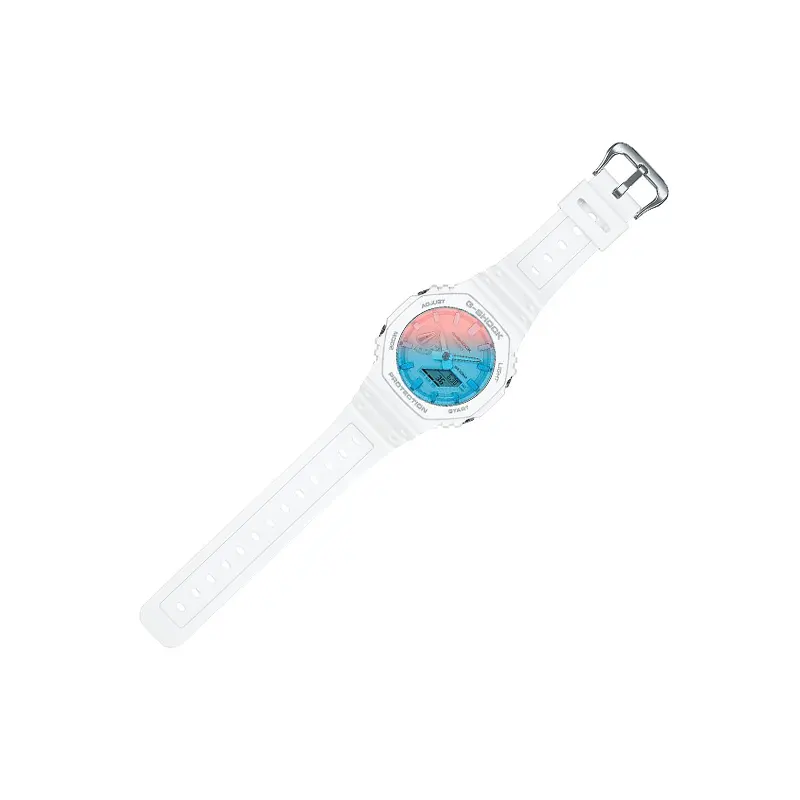 G-Shock Carbon Core Guard Rainbow Gradated Dial Men's Watch- GA-2100TL-7A
